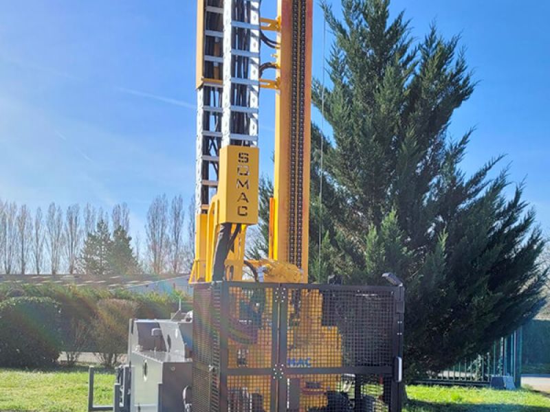 Foreuse géotechnique - SD120G lourde pour sondages profonds et terrains très durs vue2
